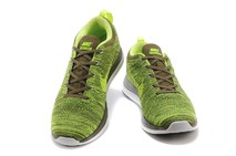 Зеленые кроссовки мужские Nike Flyknit Lunar 1 на каждый день